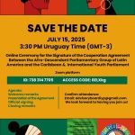 International Youth Parliament Signs Landmark Cooperation Agreements with Afro-Descendant Parliamentary Group